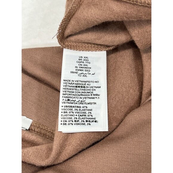 Daily Ritual Skirt Womens XXL Tan‎ Stretchy Knit Maxi Pull On Neutral Capsule - Picture 6 of 7